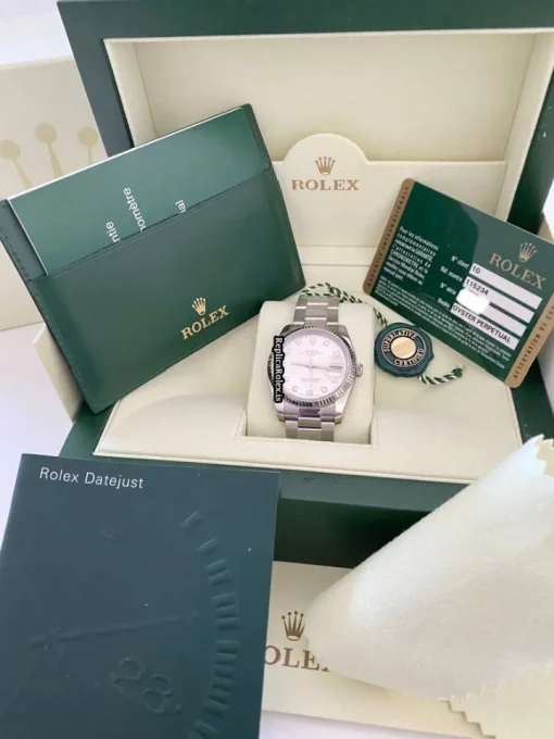 Epic Copies Rolex Oyster Perpetual Date 115234 Caliber 3135 Automatic Movement 34mm Steel Case Mens/unisex Watch - Image 2