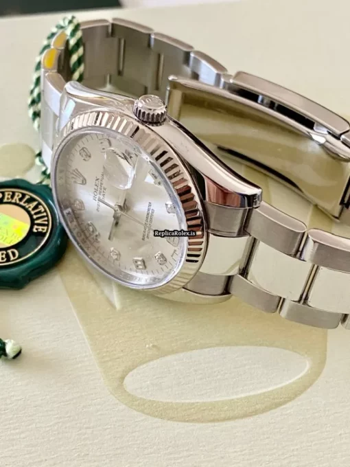 Epic Copies Rolex Oyster Perpetual Date 115234 Caliber 3135 Automatic Movement 34mm Steel Case Mens/unisex Watch - Image 7