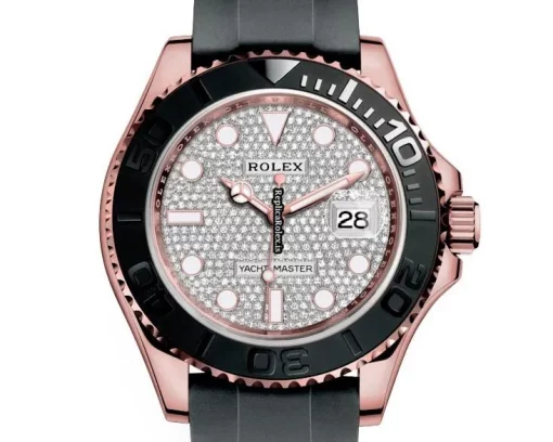 Amazing Fake Rolex Yacht-master 40 126655 Automatic Movement 40mm Rose Gold Case Mens/unisex Watch