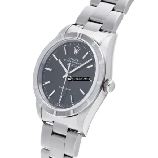 Cool Clone Rolex Air King Precision 14010m Caliber 3130 Automatic Movement 34mm Steel Case Watch - Image 2