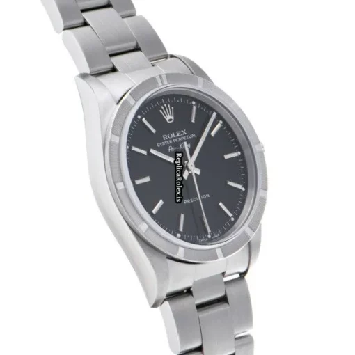 Cool Clone Rolex Air King Precision 14010m Caliber 3130 Automatic Movement 34mm Steel Case Watch - Image 3