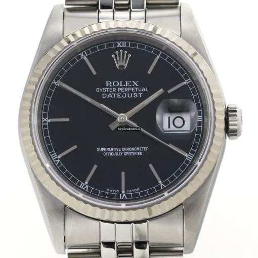Awesome Replica Rolex Datejust 16234 Automatic Movement 36mm Gold/steel Case Watch - Image 2