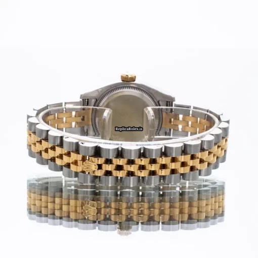 Awesome Replica Rolex Lady-datejust 179173 Automatic Movement 26mm Gold/steel Case Womens Watch - Image 4