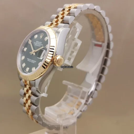 Epic Copies Rolex Datejust 278273 Caliber 2236 Automatic Movement 31x37mm Gold/steel Case Womens Watch - Image 2