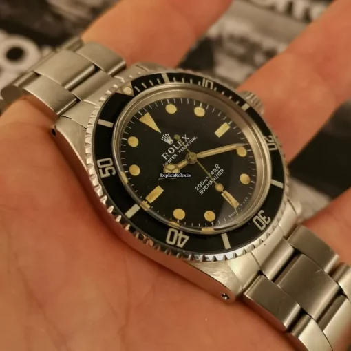 Fine Clone Rolex Submariner 5513 Caliber 1520 Automatic Movement 40mm Steel Case Mens/unisex Watch - Image 10
