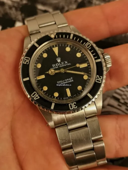 Fine Clone Rolex Submariner 5513 Caliber 1520 Automatic Movement 40mm Steel Case Mens/unisex Watch - Image 11