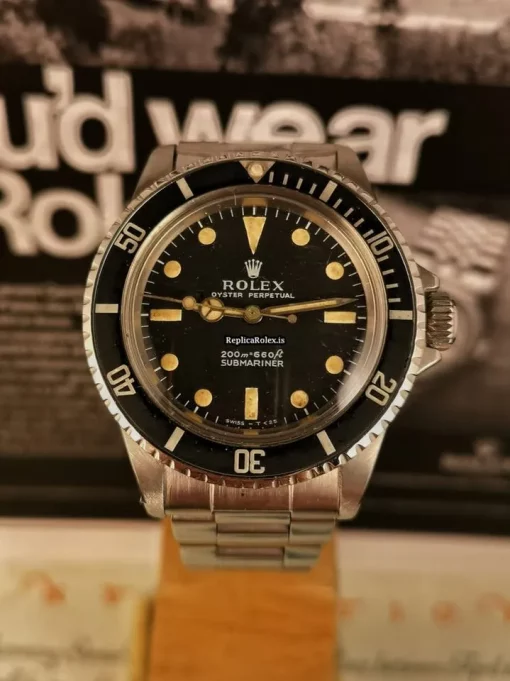 Fine Clone Rolex Submariner 5513 Caliber 1520 Automatic Movement 40mm Steel Case Mens/unisex Watch - Image 2