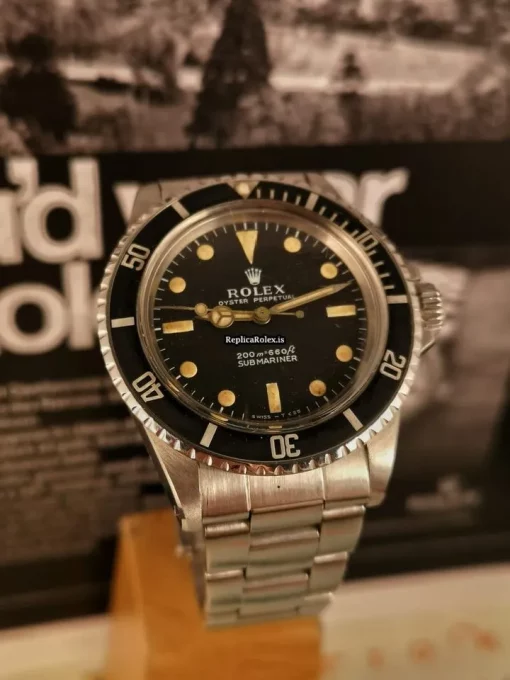 Fine Clone Rolex Submariner 5513 Caliber 1520 Automatic Movement 40mm Steel Case Mens/unisex Watch - Image 3