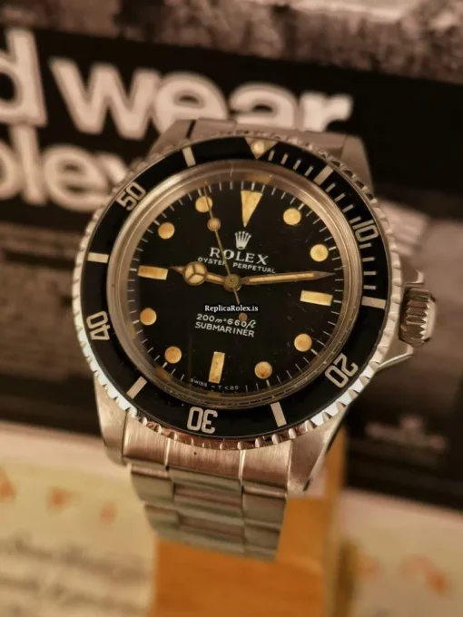 Fine Clone Rolex Submariner 5513 Caliber 1520 Automatic Movement 40mm Steel Case Mens/unisex Watch - Image 4