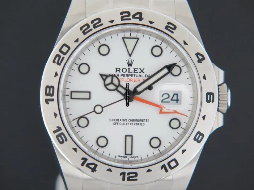 Incredible Replica Rolex Explorer II 216570 Automatic Movement 42mm Steel Case Mens/unisex Watch - Image 2