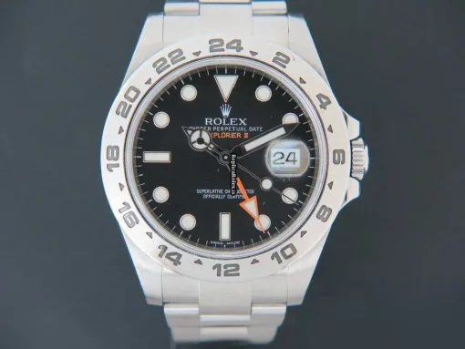 Excellent Replica Rolex Explorer II 216570 Automatic Movement 42mm Steel Case Mens/unisex Watch - Image 3