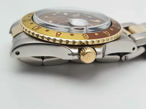 Great Replica Rolex Gmt-master 1675 Caliber 1570 Automatic Movement 40mm Gold/steel Case Mens/unisex Watch - Image 11