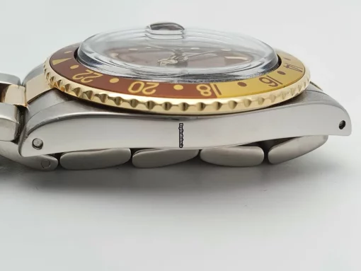 Great Replica Rolex Gmt-master 1675 Caliber 1570 Automatic Movement 40mm Gold/steel Case Mens/unisex Watch - Image 12