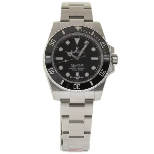 Inexpensive Replica Rolex Submariner 114060 Caliber 3130 Automatic Movement 40mm Steel Case Mens/unisex Watch - Image 2