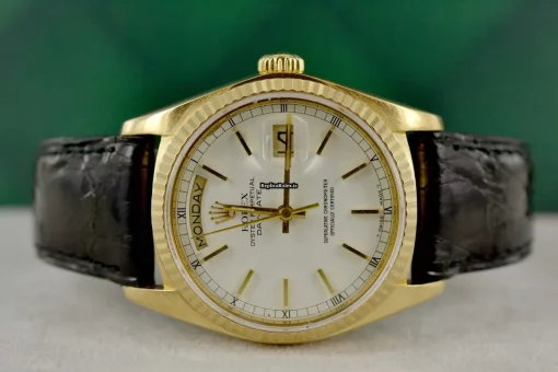 Mind-boggling Replica Rolex Day-date 36 18038 Caliber 3055 Automatic Movement 36mm Yellow Gold Case Mens/unisex Watch