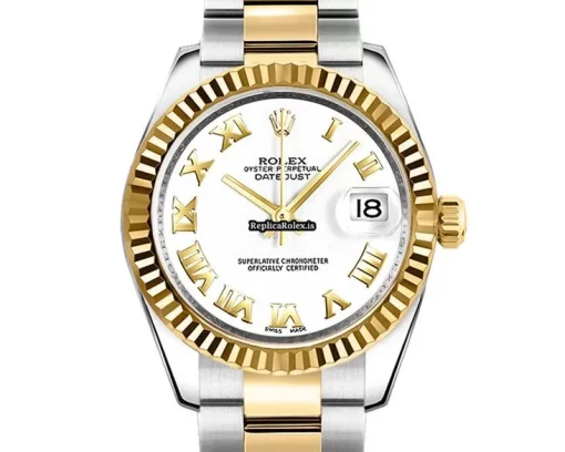 Reliable Fake Rolex Lady-datejust 178273 Automatic Movement 31mm Gold/steel Case Womens Watch