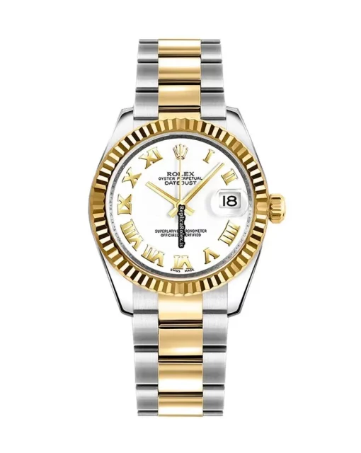 Reliable Fake Rolex Lady-datejust 178273 Automatic Movement 31mm Gold/steel Case Womens Watch - Image 2
