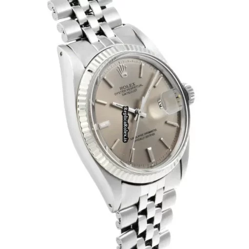 Luxury Replica Rolex Datejust 1601 Caliber 1570 Automatic Movement Steel Case Watch - Image 3
