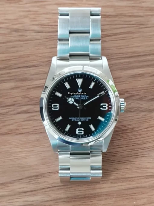 Exquisite Replica Rolex Explorer 114270 Caliber 3130 Automatic Movement 36mm Steel Case Mens/unisex Watch - Image 2