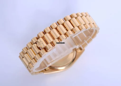 Distinctive Fake Rolex Day-date 36 18038 Automatic Movement 36mm Yellow Gold Case Mens/unisex Watch - Image 7