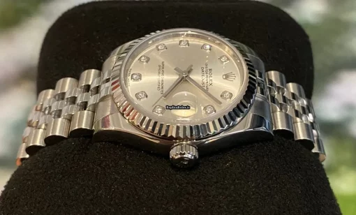 Affordable Imitation Rolex Lady-datejust 178274 Automatic Movement 31mm Steel Case Womens Watch - Image 3