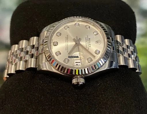 Affordable Imitation Rolex Lady-datejust 178274 Automatic Movement 31mm Steel Case Womens Watch - Image 5