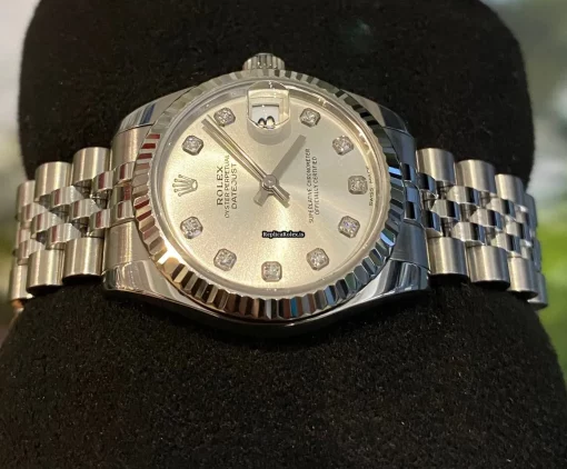 Affordable Imitation Rolex Lady-datejust 178274 Automatic Movement 31mm Steel Case Womens Watch - Image 6