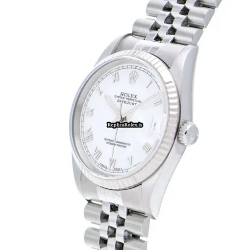 Cool Replica Rolex Datejust 16234 Caliber 3135 Automatic Movement 36mm Steel Case Watch - Image 2