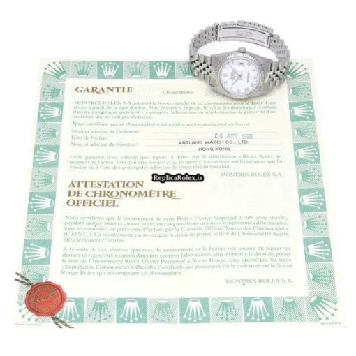 Cool Replica Rolex Datejust 16234 Caliber 3135 Automatic Movement 36mm Steel Case Watch - Image 5