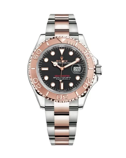 Beautiful Replica Rolex Yacht-master 40 116621 Automatic Movement 40mm Gold/steel Case Mens/unisex Watch - Image 2