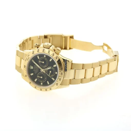 Marvellous Copy Rolex Daytona 116528 Automatic Movement 40mm Yellow Gold Case Watch - Image 7