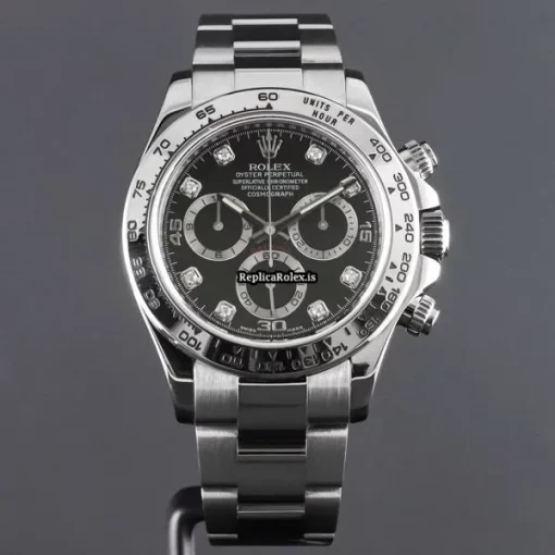 Attractive Replica Rolex Daytona 116509 Caliber 4130 Automatic Movement 40mm White Gold Case Mens/unisex Watch - Image 2