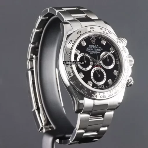 Attractive Replica Rolex Daytona 116509 Caliber 4130 Automatic Movement 40mm White Gold Case Mens/unisex Watch - Image 4
