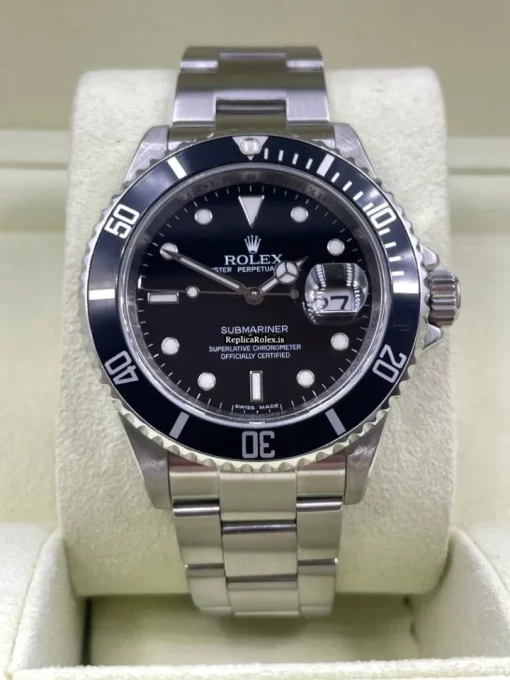 Cheap Fake Rolex Submariner Date 16610 Caliber 3135 Automatic Movement 40mm Steel Case Mens/unisex Watch - Image 4