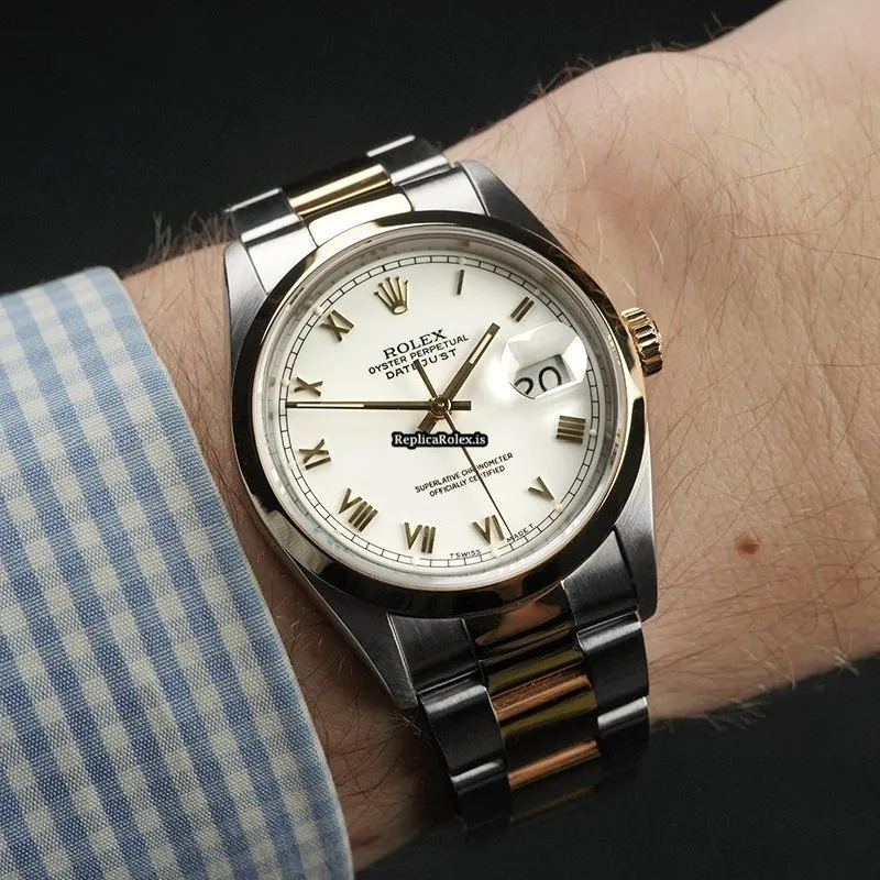 Terrific Replica Rolex Datejust 16203 36mm Steel Case Mens/unisex Watch - Image 13