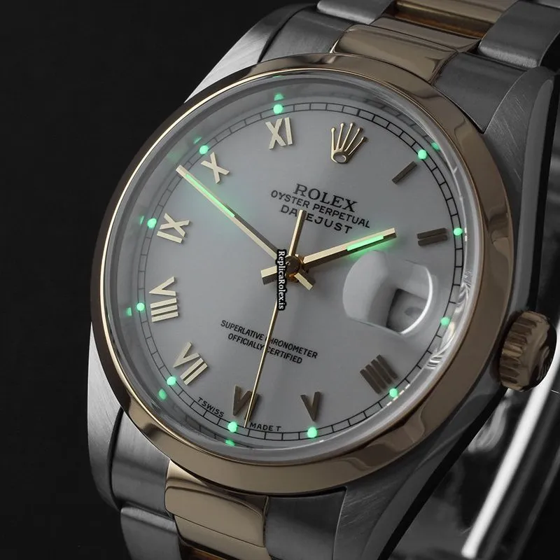 Terrific Replica Rolex Datejust 16203 36mm Steel Case Mens/unisex Watch - Image 2