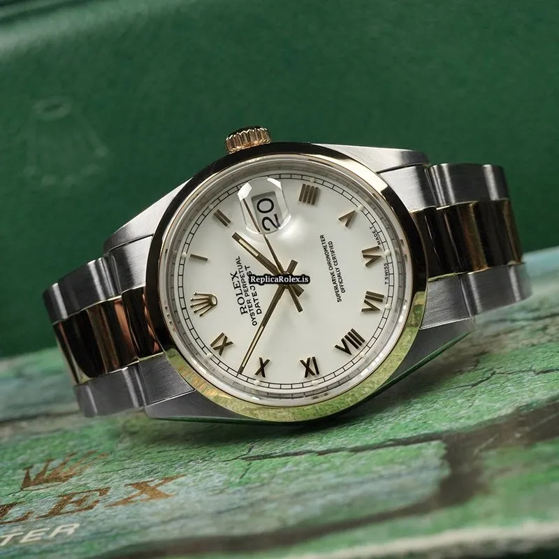 Terrific Replica Rolex Datejust 16203 36mm Steel Case Mens/unisex Watch - Image 3