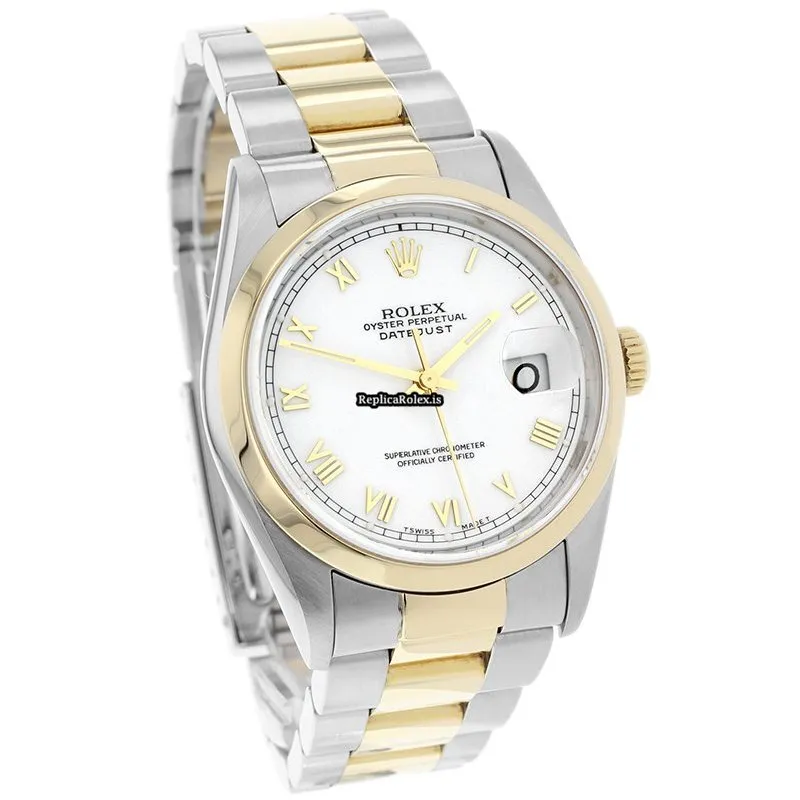 Terrific Replica Rolex Datejust 16203 36mm Steel Case Mens/unisex Watch - Image 4