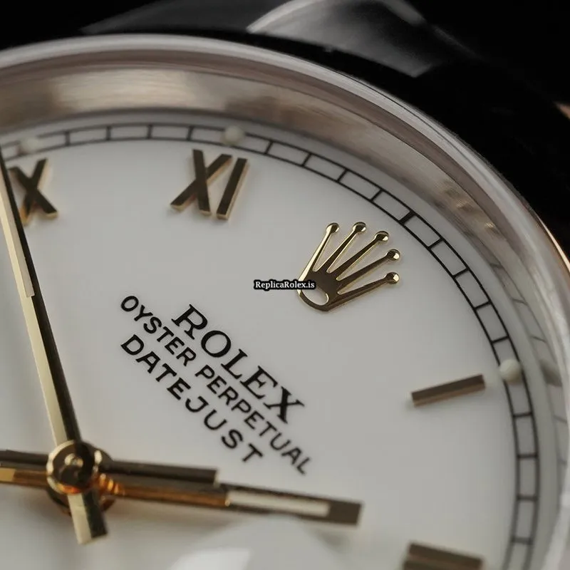 Terrific Replica Rolex Datejust 16203 36mm Steel Case Mens/unisex Watch - Image 5