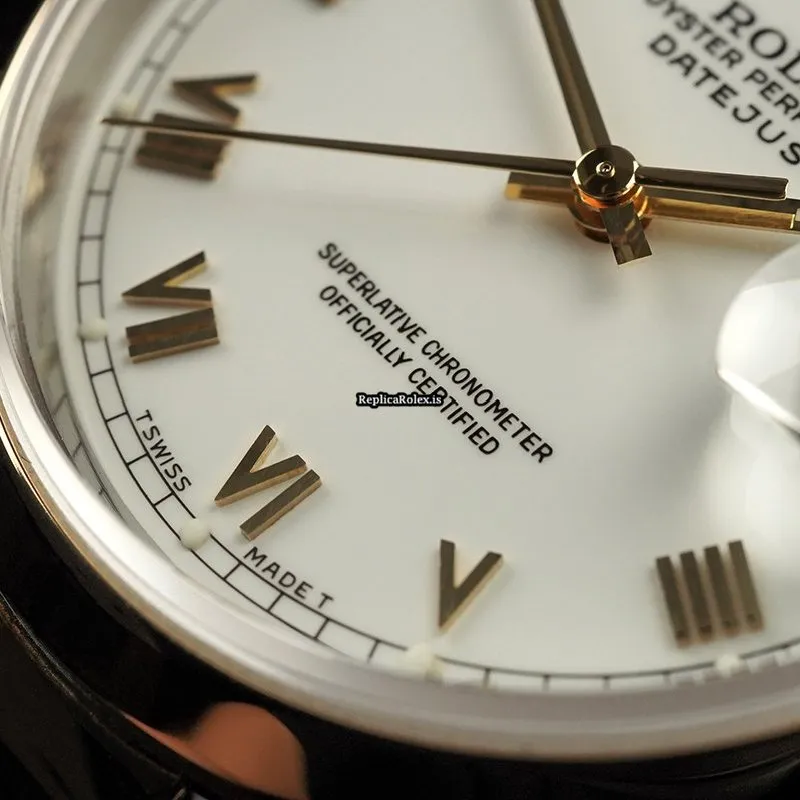 Terrific Replica Rolex Datejust 16203 36mm Steel Case Mens/unisex Watch - Image 7