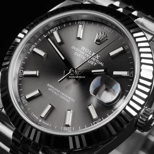 Terrific Imitation Rolex Datejust 126334 Automatic Movement 41mm Steel Case Mens/unisex Watch - Image 12