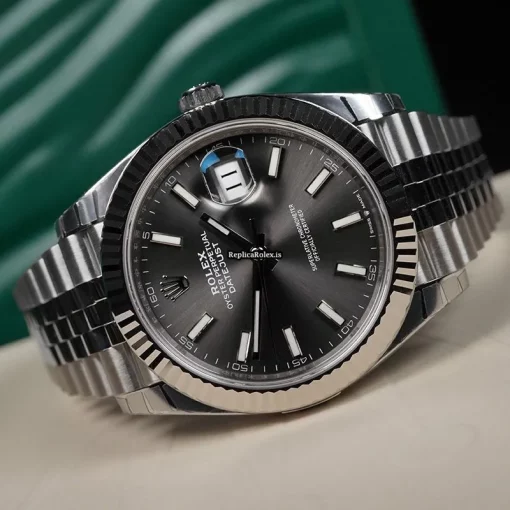 Terrific Imitation Rolex Datejust 126334 Automatic Movement 41mm Steel Case Mens/unisex Watch - Image 2