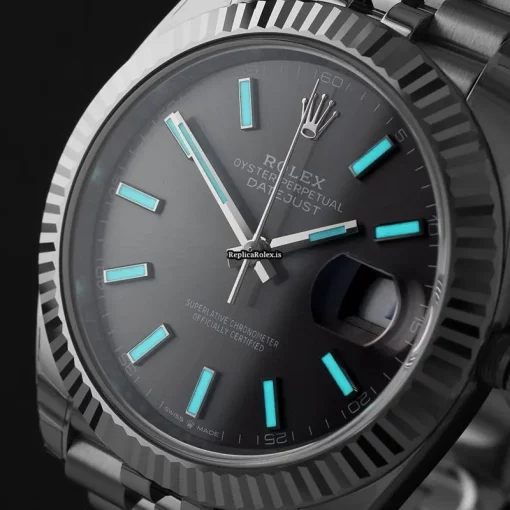 Terrific Imitation Rolex Datejust 126334 Automatic Movement 41mm Steel Case Mens/unisex Watch - Image 3