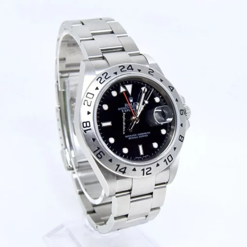 Excellent Replica Rolex Explorer II 16570 Caliber 3185 Automatic Movement 40mm Steel Case Mens/unisex Watch - Image 3