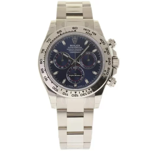 Incredible Knockoff Rolex Daytona 116509 Caliber 4130 Automatic Movement 40mm White Gold Case Mens/unisex Watch - Image 2