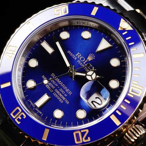 Fabulous Imitation Rolex Submariner Date 116613lb Automatic Movement 40mm Mens/unisex Watch - Image 12