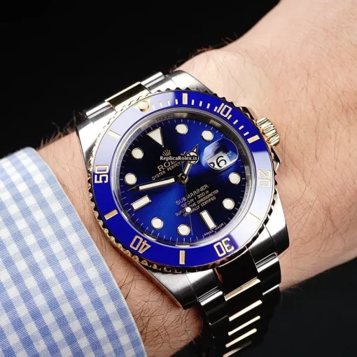 Fabulous Imitation Rolex Submariner Date 116613lb Automatic Movement 40mm Mens/unisex Watch - Image 13