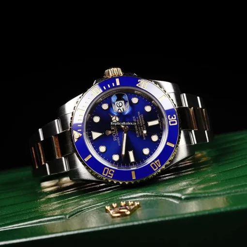 Fabulous Imitation Rolex Submariner Date 116613lb Automatic Movement 40mm Mens/unisex Watch - Image 3