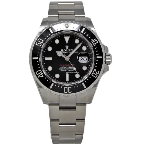 Luxury Replica Rolex Sea-dweller 126600 Caliber 3235 Automatic Movement 43mm Steel Case Mens/unisex Watch - Image 2