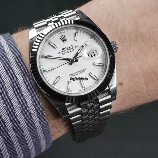 Superior Fake Rolex Datejust 126334 Automatic Movement 41mm Steel Case Mens/unisex Watch - Image 13
